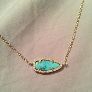 ISO! Kendra Scott Skylie gold&turquoise necklace